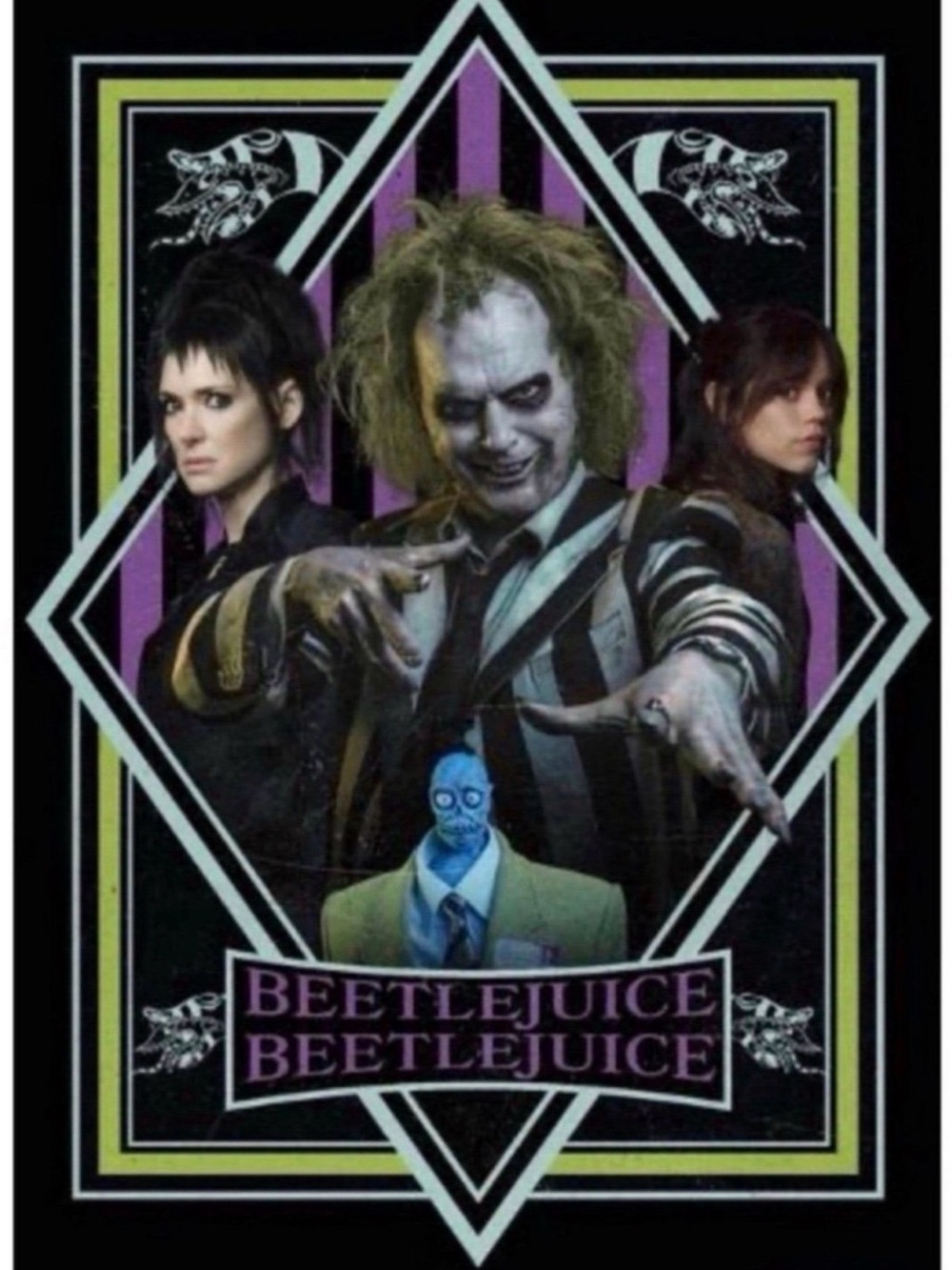 Beetlejuice Movie Poster Print - Aprox Size 24x36 Inches